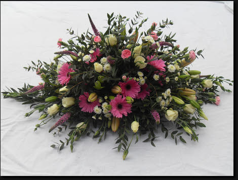 Flower arrangement or floral tribute